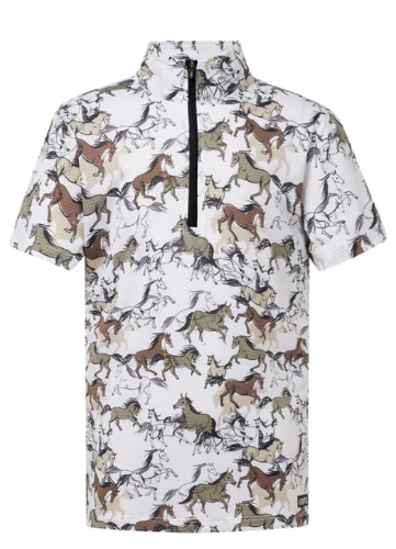 Kerrits Kids Summer Ride Ice Fil Short Sleeve Shirt CLOSEOUT