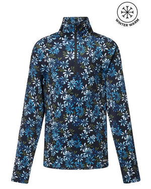 Kerrits Kids On Course Quarter Zip Fleece Tech Top CLOSEOUT