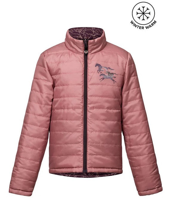 Kerrits Kids Round Up Reversible Quilted Riding Jacket CLOSEOUT