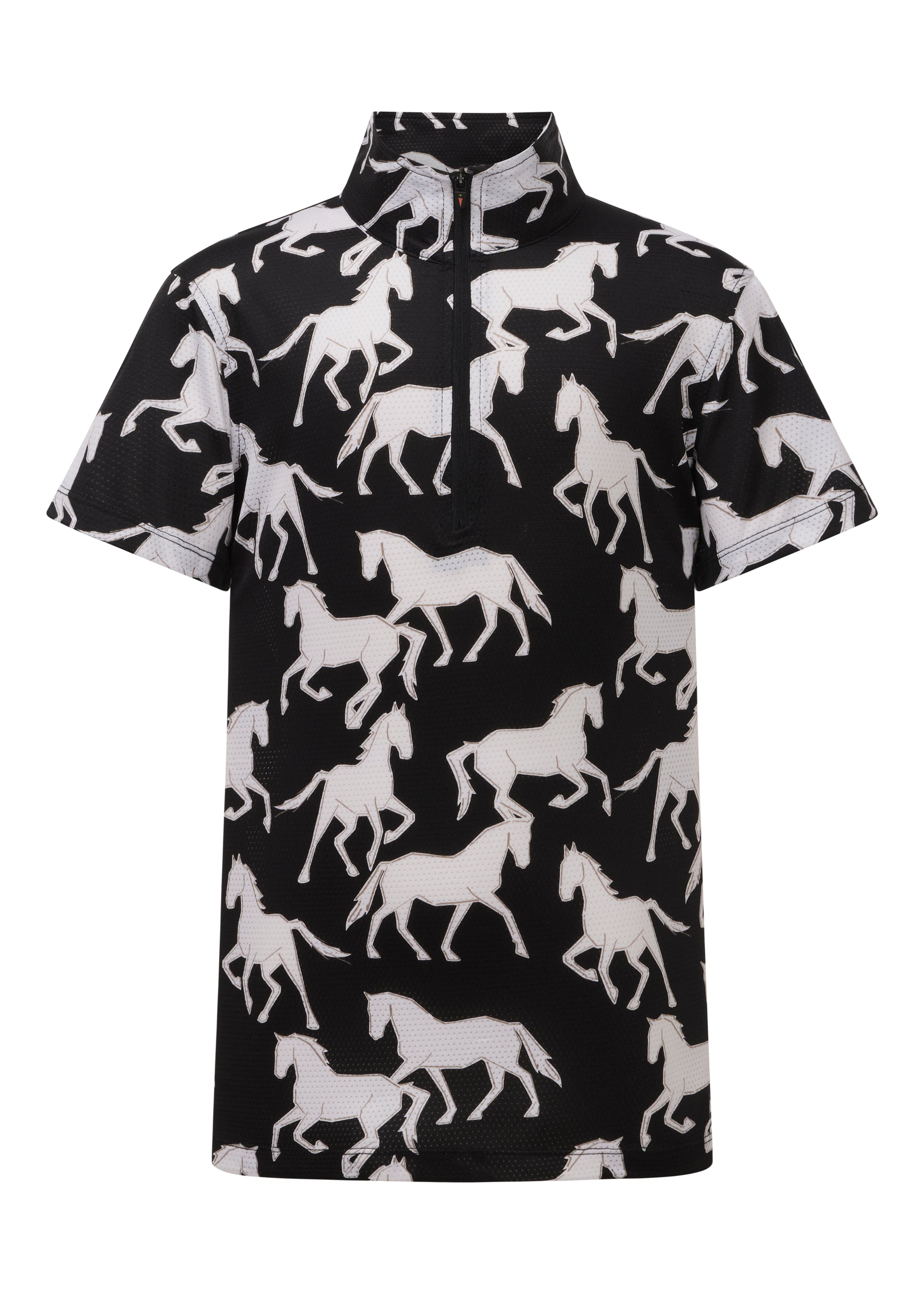 Kids Breeze Ice Fil® Short Sleeve Riding Shirt