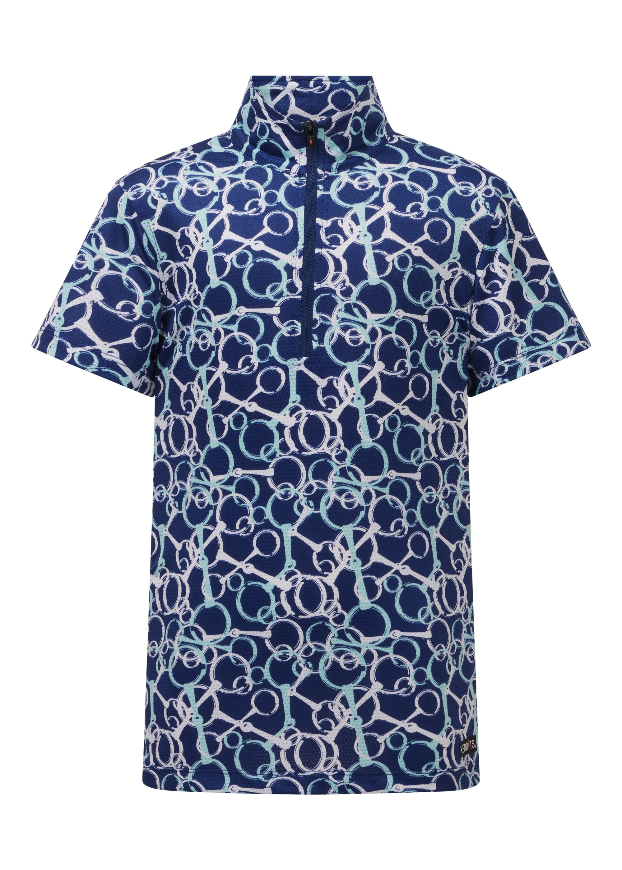 Kids Breeze Ice Fil® Short Sleeve Riding Shirt