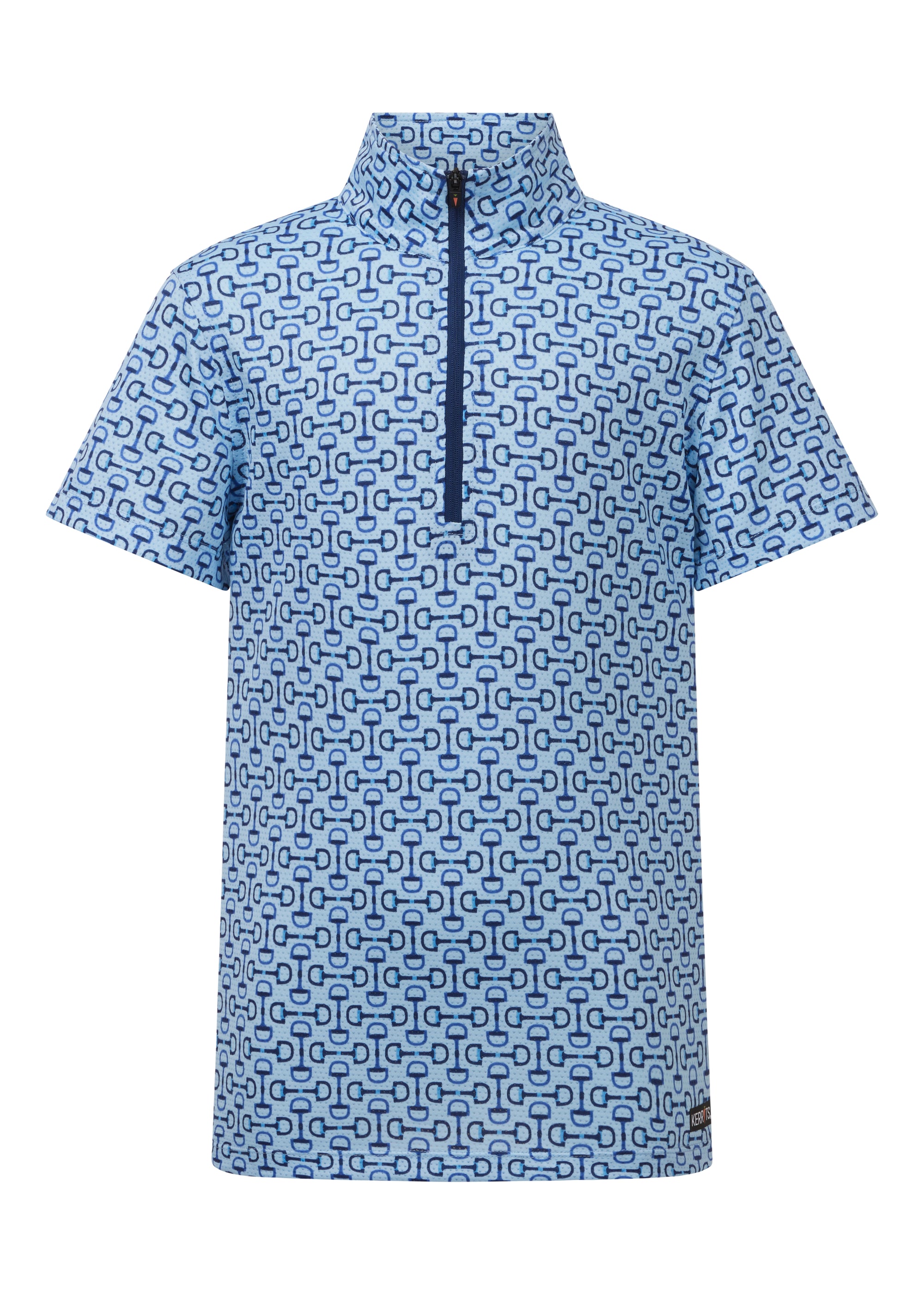 Kids Breeze Ice Fil® Short Sleeve Riding Shirt