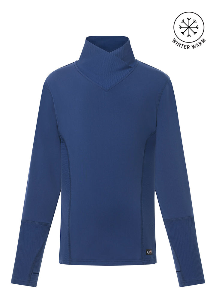 Kerrits Kids Wrap Neck Tech Top-Solid