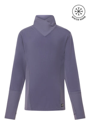 Kerrits Kids Wrap Neck Tech Top-Solid