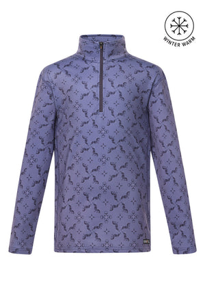 Kerrits Quarter Zip Fleece Tech Top-Print