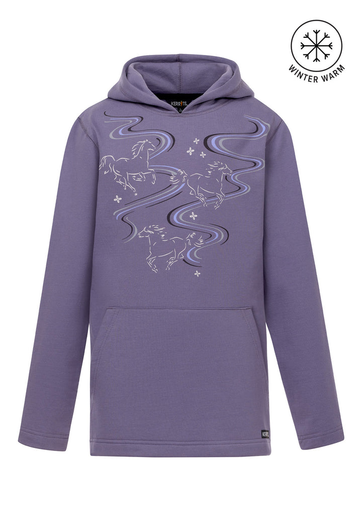 Kerrits Kids Ride the Wind Fleece Hoodie