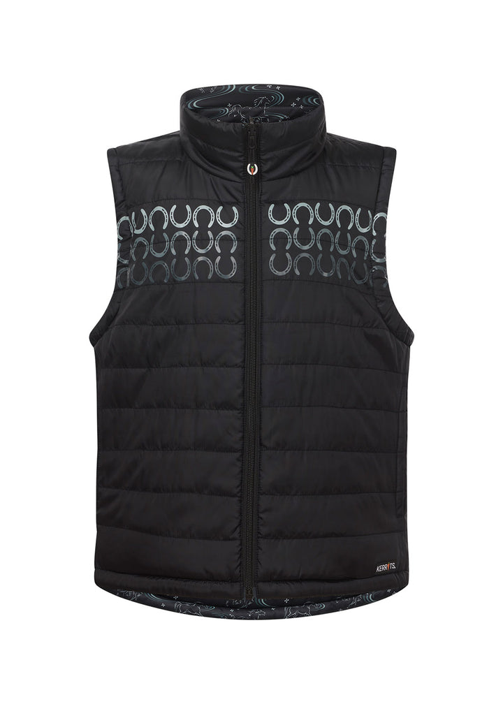 Kerrits Kids Ride the Wind Reversible Quilted Vest