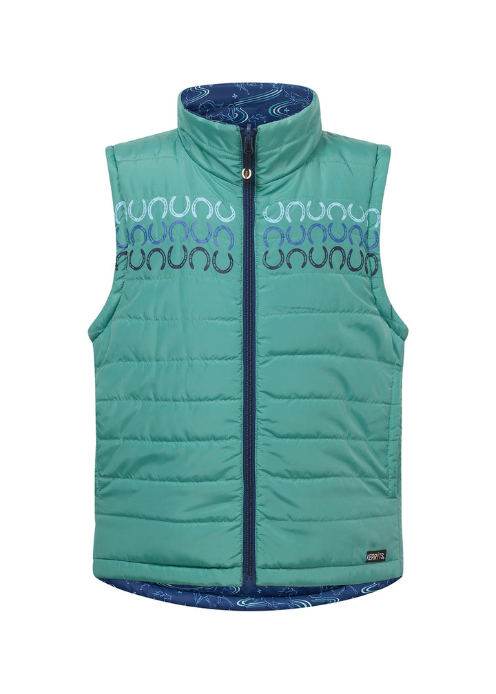 Kerrits Kids Ride the Wind Reversible Quilted Vest