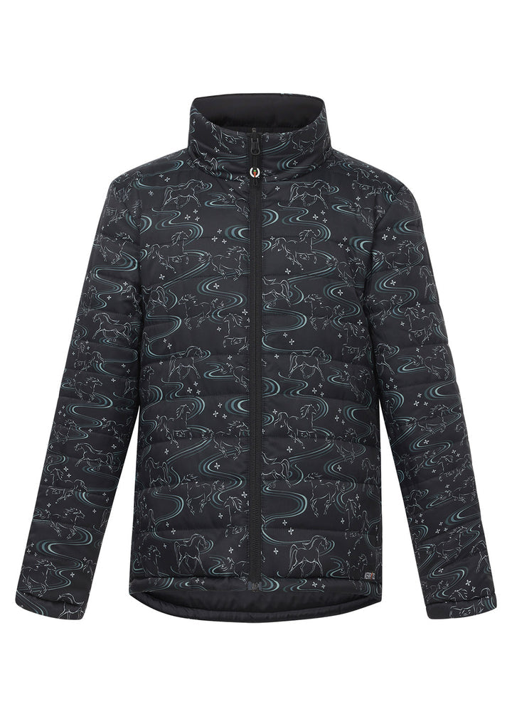 Kerrits Kids Ride the Wind Reversible Quilted Jacket