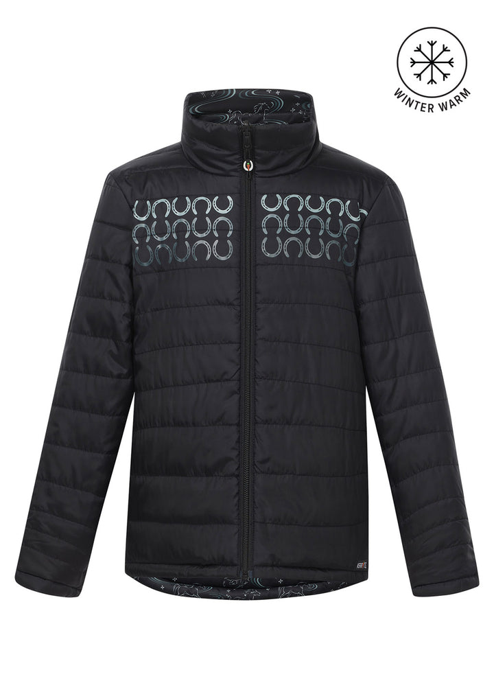 Kerrits Kids Ride the Wind Reversible Quilted Jacket