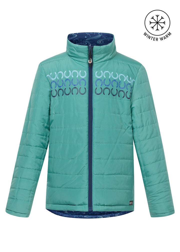 Kerrits Kids Ride the Wind Reversible Quilted Jacket