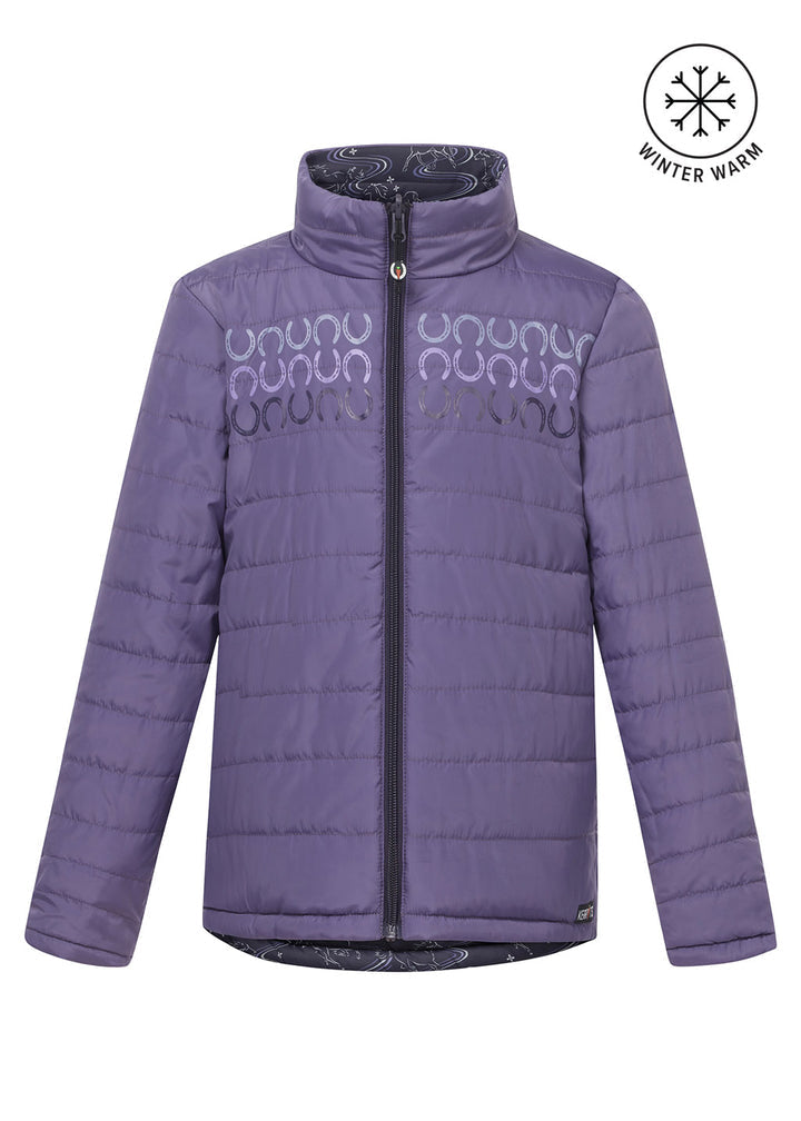 Kerrits Kids Ride the Wind Reversible Quilted Jacket