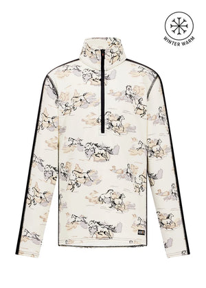 Kerrits Kids Soft Haven Plush Fleece Half Zip Top