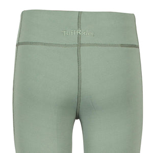 TuffRider Children's Minerva EquiCool Tights - Duck Green - Medium