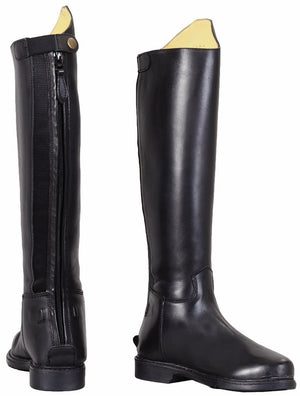 TuffRider Children's Baroque Dress Boots - Black - 4 - Slim Regular
