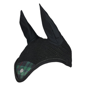 Dapplebay Holiday Plaid Pony Fly Veil - Green