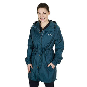 Equine Couture Element Rain Jacket - Stone Blue - XXXL
