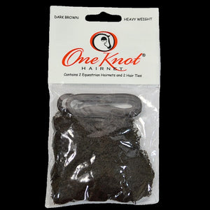 ONE KNOT One Knot Heavy Hair Net - Light Brown 2PK