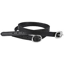 Kincade Leather Spur Straps Childs-Black