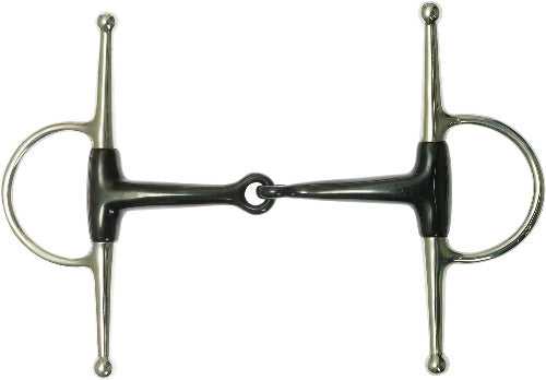 Korsteel Sweet Iron Jointed Full Cheek Snaffle Bit
