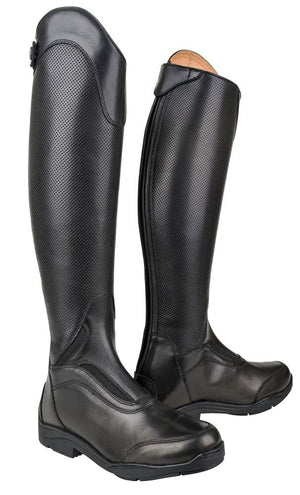 TUFFRIDER LADIES DOUBLE CLEAR SPORT BOOT- BLACK- 10- WIDE