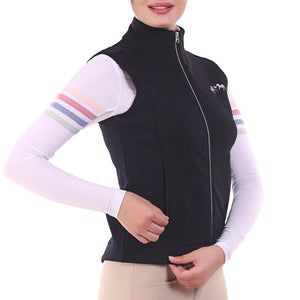 Equine Couture Ladies Techno Vest- Black- S