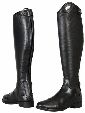 TuffRider Ladies Belmont Dress Boots - Black - 9 - Extra Slim