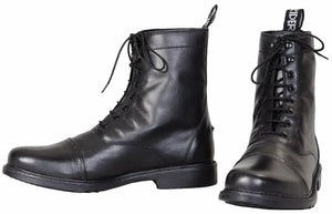 TuffRider Men's Baroque Laced Paddock Boots - Black - 11.5