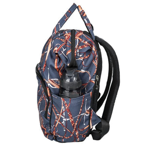 AWST Int'l Lila Snaffle Bit Bridles Backpack and Laptop Case