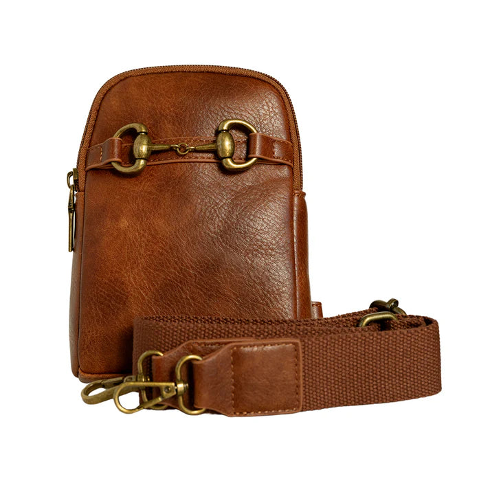 AWST Int'l Snaffle Bit Cross-Body Sling Bag