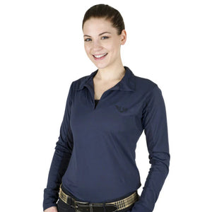 TuffRider Ladies Taylor Long Sleeve Polo