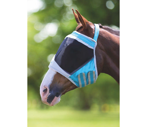 Shires Fine Mesh Earless Fly Mask