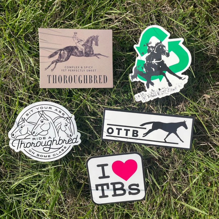 Dapplebay Sticker Pack- Thoroughbred