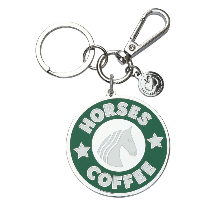 Dapplebay Keychain-Horses & Coffee