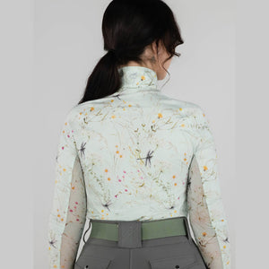 Dapplebay Dragonfly Meadow 1/4 Zip Riding Top - Long Sleeve