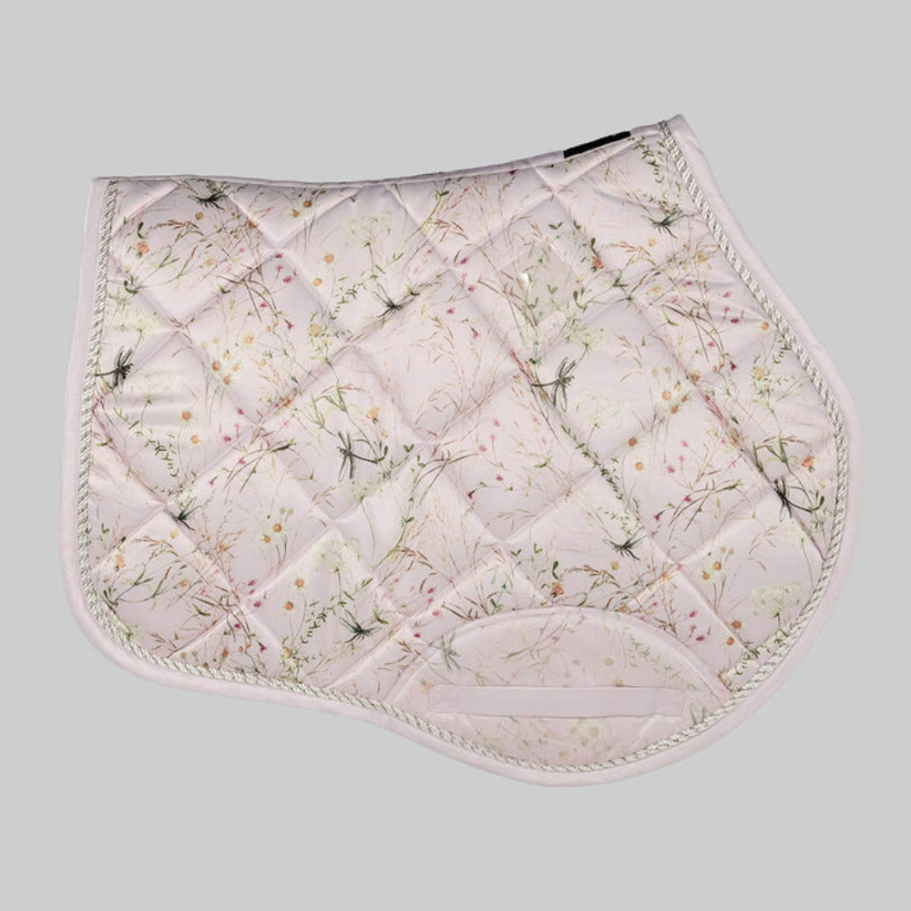 Dapplebay Dragonfly Meadow XC Saddle Pad-Light Pink