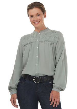 Kerrits Hollyhocks & Horseshoes Blouse