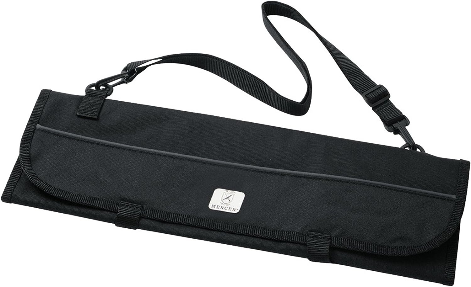 Mercer Culinary 7-Pocket Knife Roll, Black