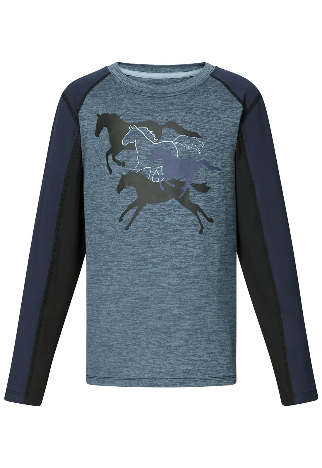 Kerrits Kids Round Up Base Layer Long Sleeve T-Shirt CLOSEOUT