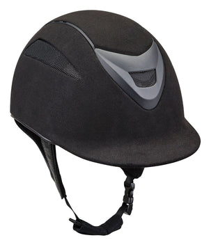 TUFFRIDER VENTEK MICROTOUCH HELMET- BLACK- 6 3/4