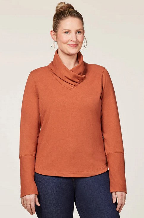 EQL By Kerrits Weekender Wrap Neck Top CLOSEOUT
