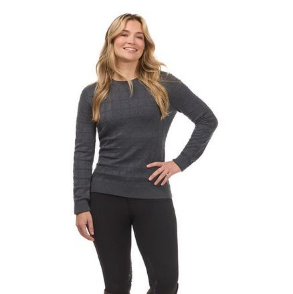 Kerrits Bit of Diamond Crew Neck Sweater