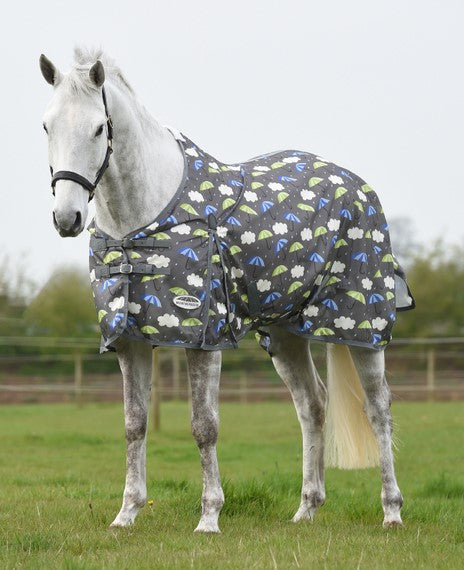 Weatherbeeta Comfitec Essential Mesh II Standard Neck Fly Sheet- UMBRELLA PRINT