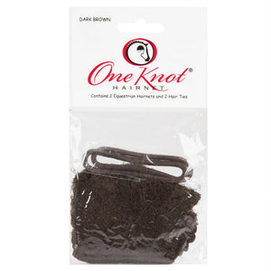 ONE KNOT One Knot Hair Net - Light Brown 2PK