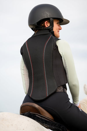 TuffRider Back Protector- Black- X-Small