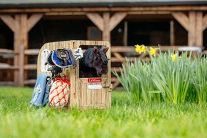 Lemieux Wooden Toy Pony Stable Set