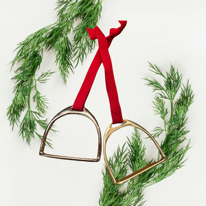 Westrian International - Equestrian Stirrup Iron Christmas Ornament 
