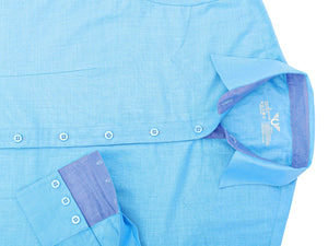 TuffRider Ladies Abilene Western Shirt- Turquoise- Medium