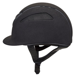 TUFFRIDER VENTEK MICROTOUCH HELMET- BLACK- 6 3/4