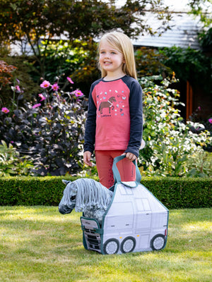 Lemieux Toy Pony Carry Bag - Grey One Size